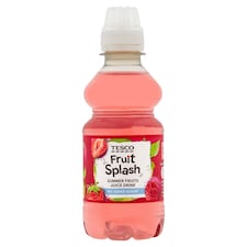 Tesco Fruit Splash No Added Sugar Juice Drink - Summer Fruits 250ml