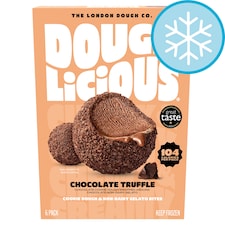 Doughlicious Chocolate Truffle Cookie Dough & Gelato Bites 6 x 34g
