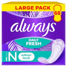 Always Dailies 3 In 1 Panty Liners 68 Pack