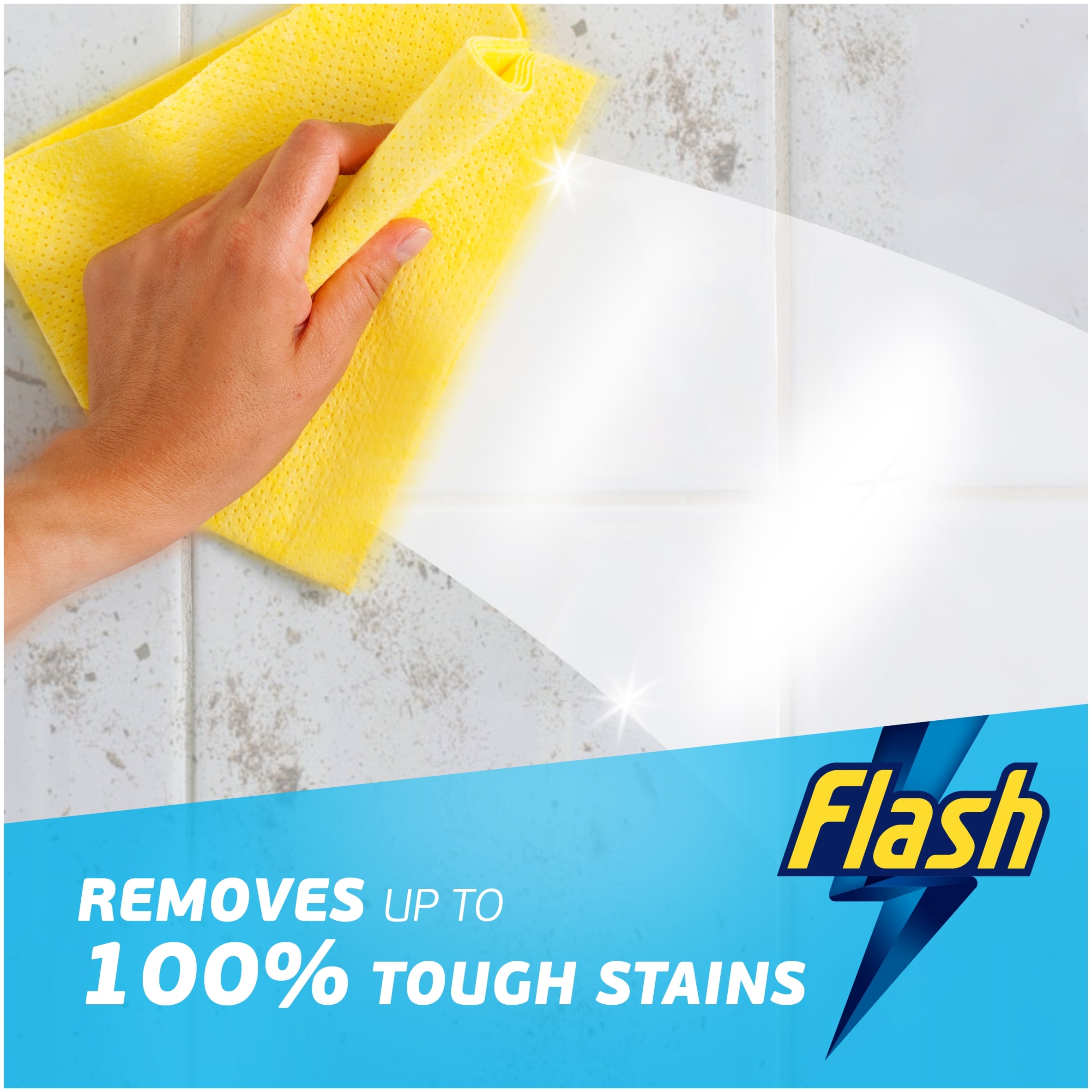 Flash Cleaning Spray with Bleach - Eucalyptus Scent 800ml thumbnail 2