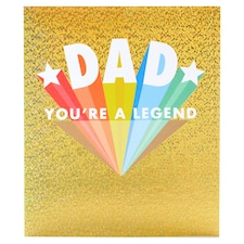 Carlton Birthday Card Dad You're A Legend