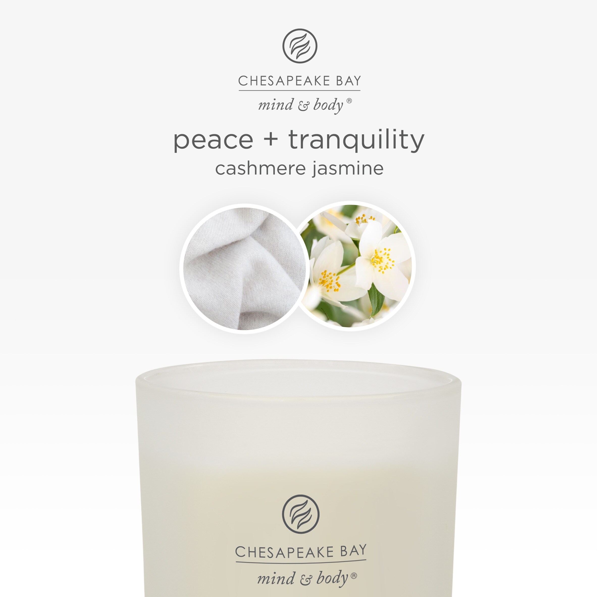 Chesapeake Bay Cashmere Jasmine Candle 250G thumbnail 2
