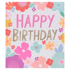 Inkdrops Birthday Card Happy Birthday