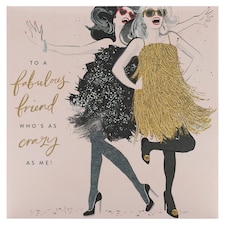 Cardmix Birthday Card Fabulous Friend