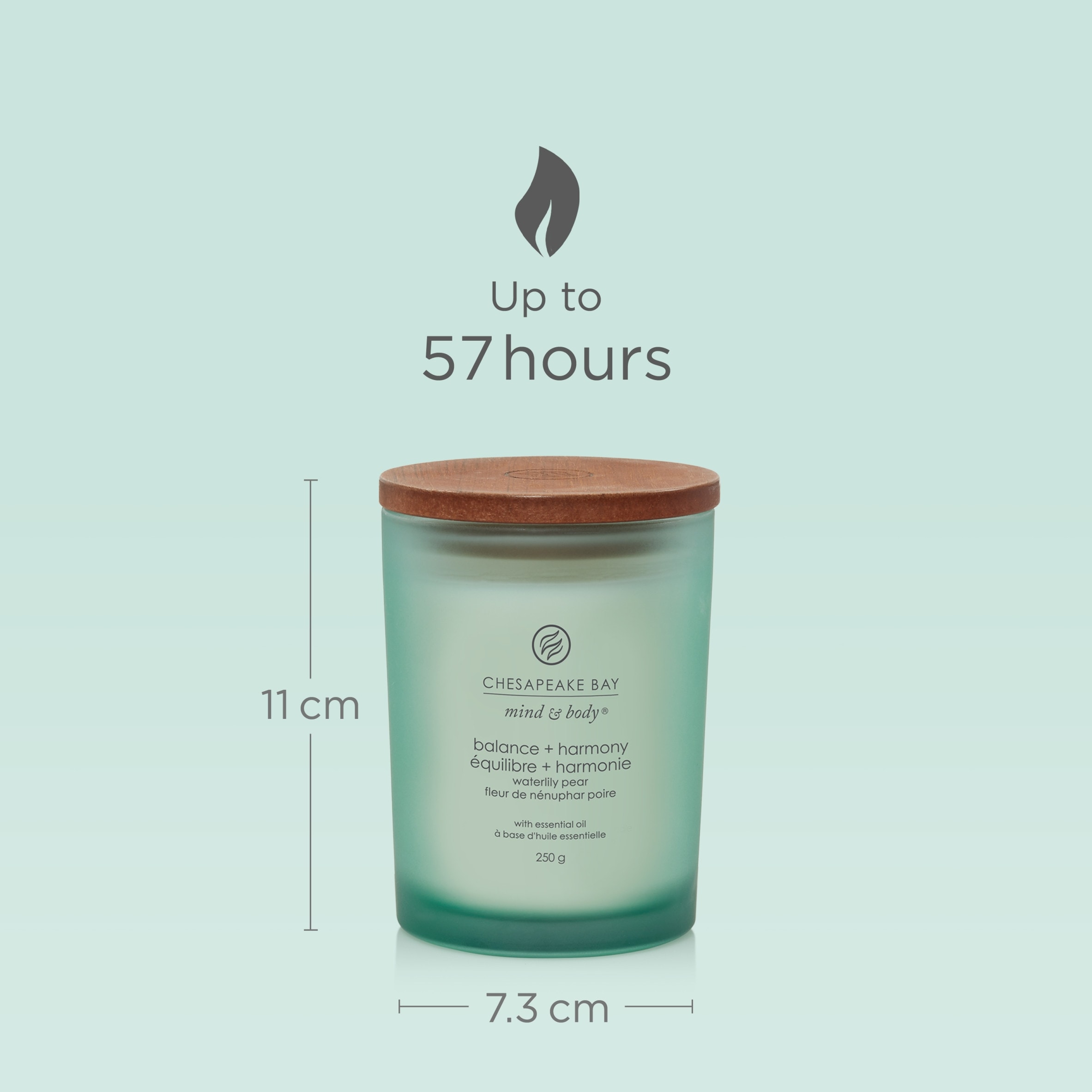 Chesapeake Bay Waterlily Pear Candle 250G thumbnail 3