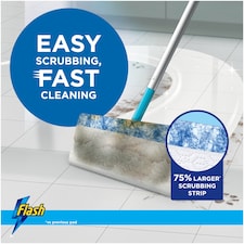 Flash Speedmop Lemon Anti-Bac Wet Cloths Refill Pads 24 Pack thumbnail 2