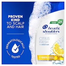 Head & Shoulders Anti-Dandruff Shampoo - Citrus Fresh 400ml thumbnail 5