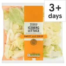Tesco Iceberg Lettuce 200G