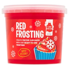 Cake Decor Red Festive Frosting 300G