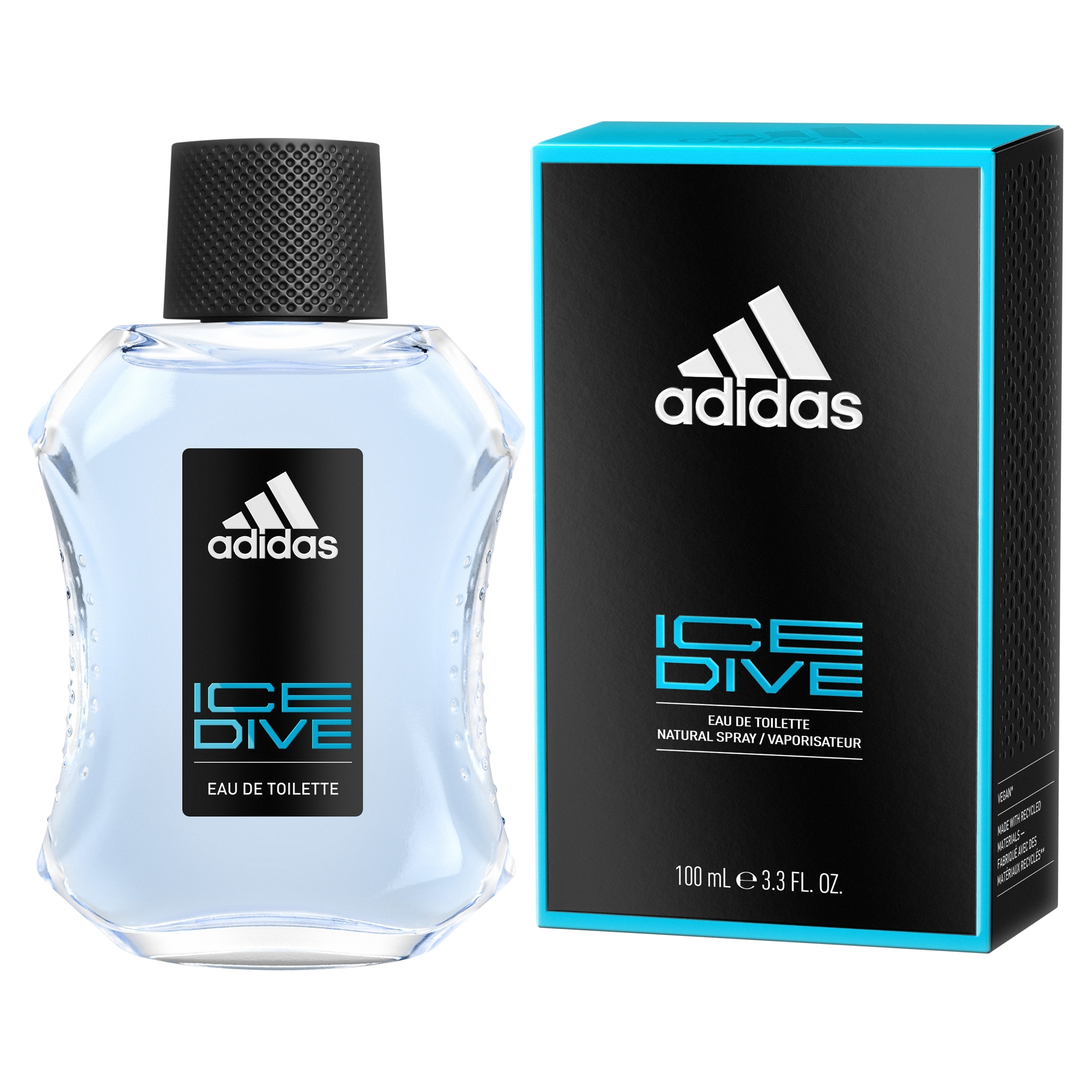Adidas Ice Dive Eau De Toilette Natural Spray 100Ml