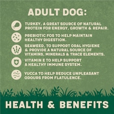Harringtons Adult Dog Food Turkey & Vegetable 4Kg thumbnail 2