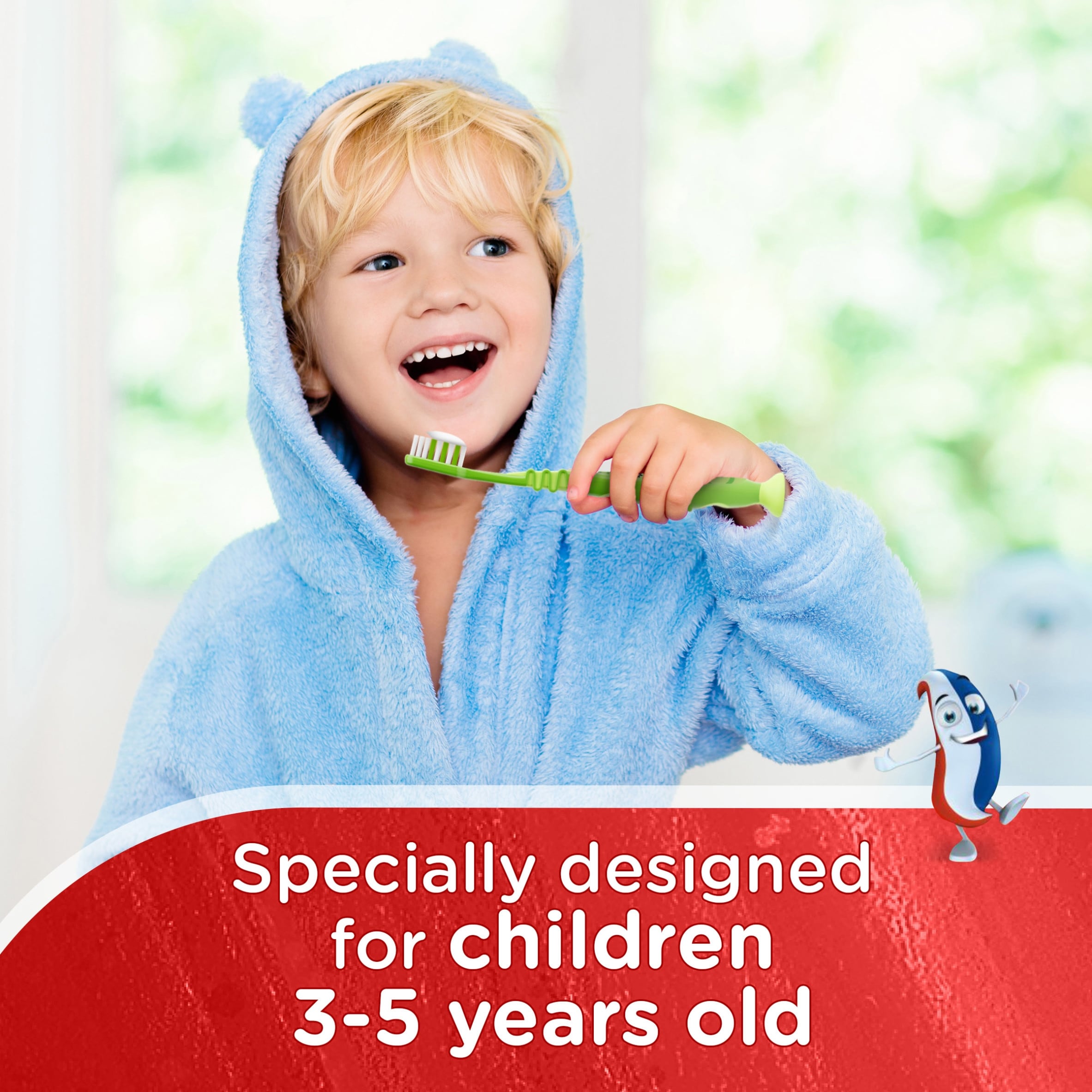 Aquafresh Little Teeth Toothbrush 3-5 Years thumbnail 2