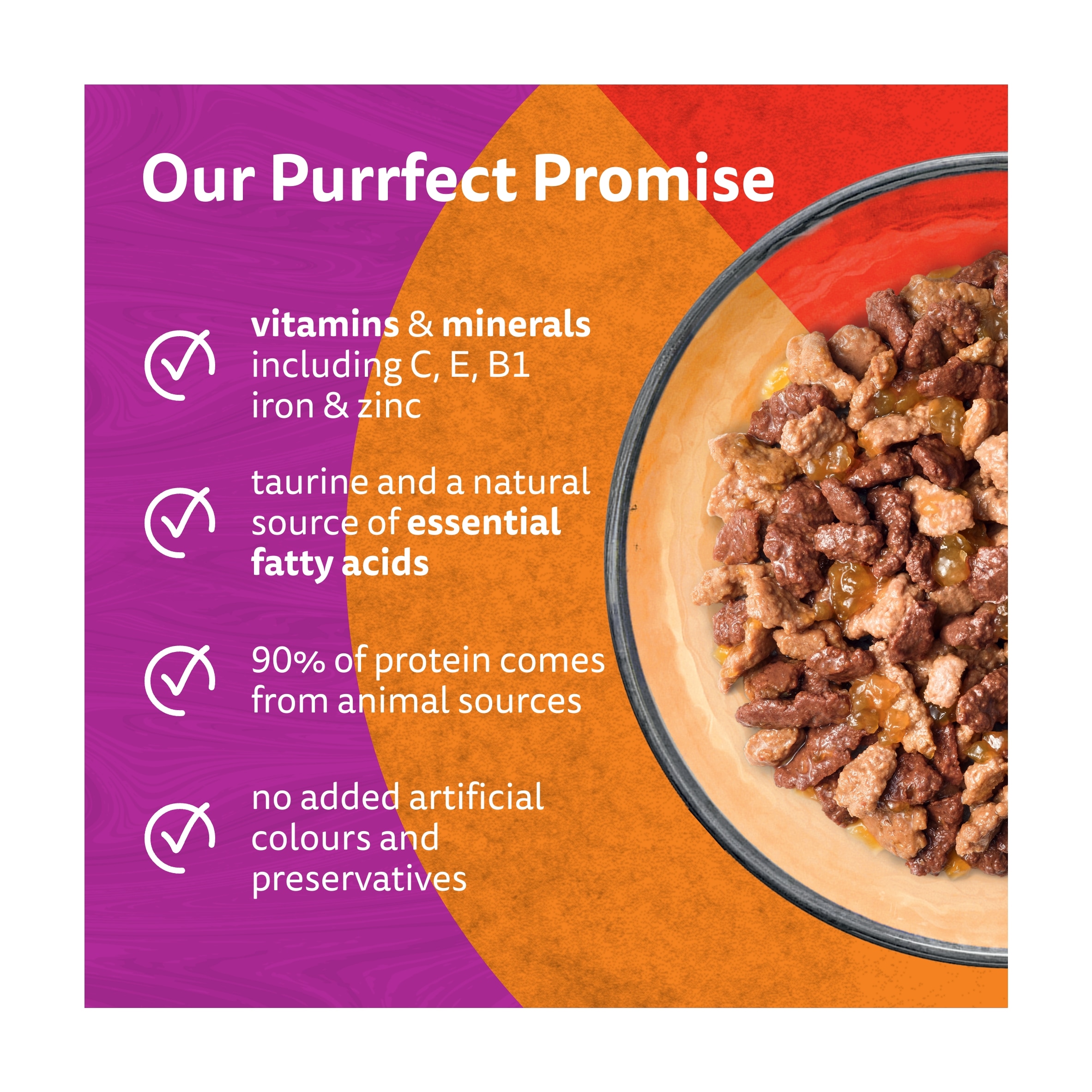 Whiskas Duo Meaty Combos Adult Cat Food Pouches in Jelly 12x85g thumbnail 2