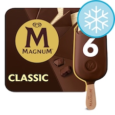 Magnum Classic Ice Cream Sticks 6x100ml