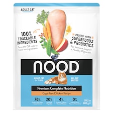 Nood Cat Premium Cage Free Chicken Recipe 800G