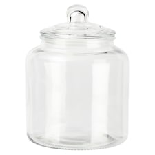 Tesco Glass Food Storage Cookie Jar