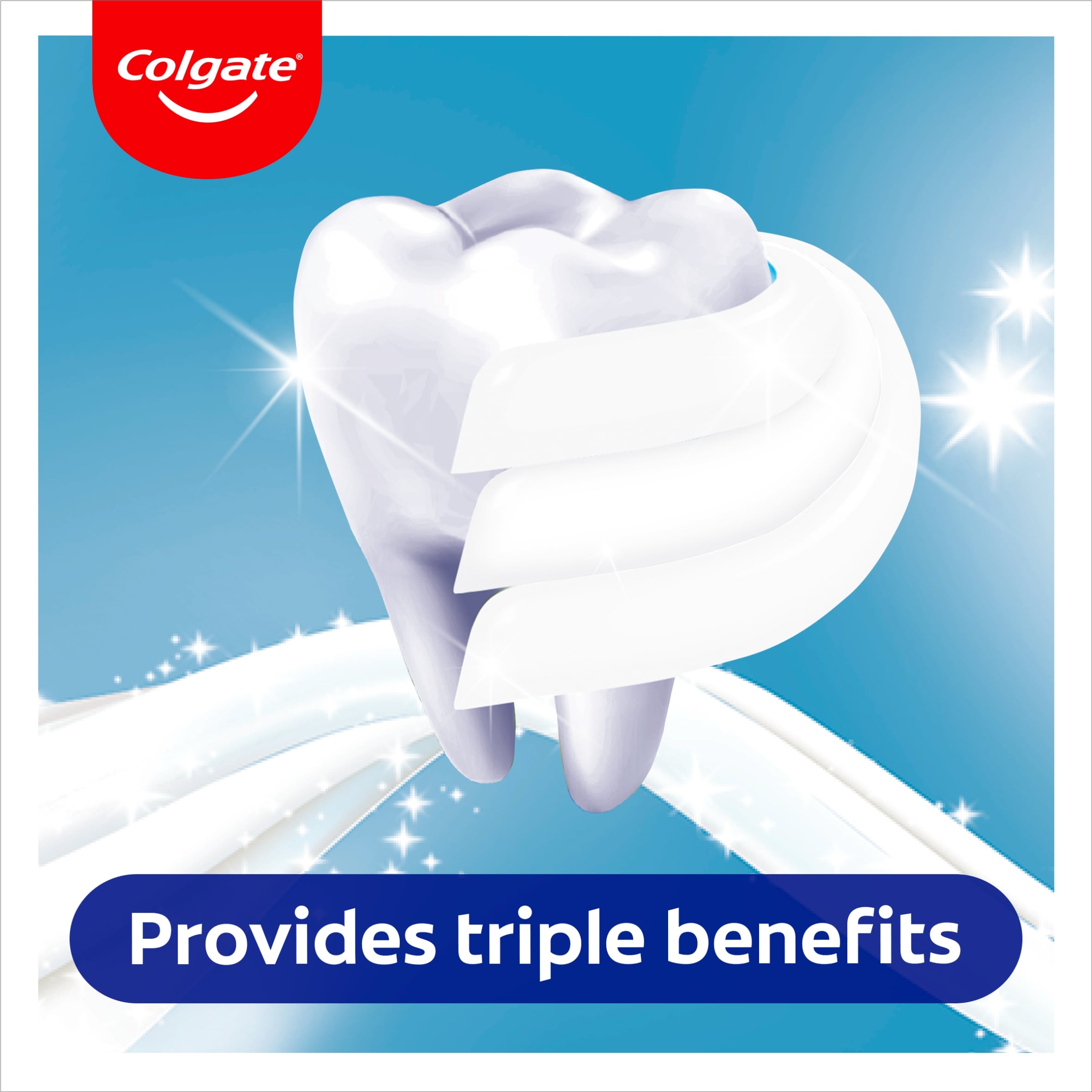 Colgate Triple Action Xtra White Toothpaste 75ml thumbnail 4