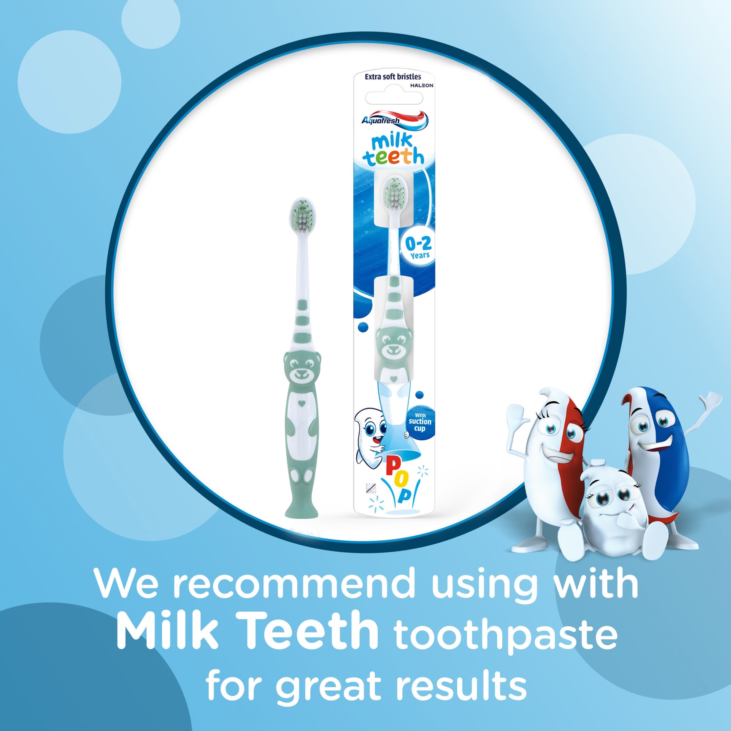 Aquafresh Milk Teeth Toothbrush 0-2 Years thumbnail 4