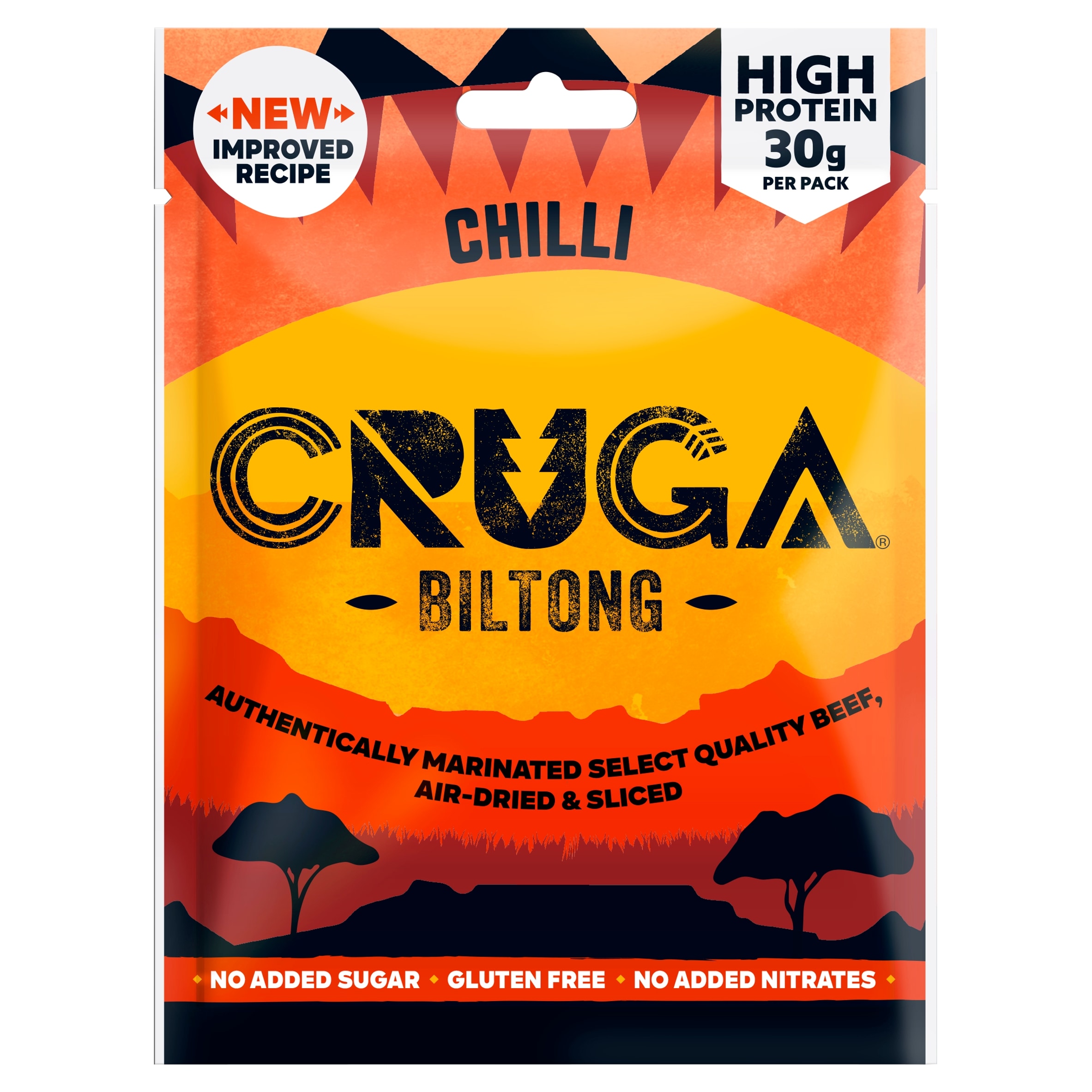 Cruga Chilli Biltong - Gluten Free 60g