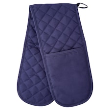 Tesco Navy Double Oven Glove