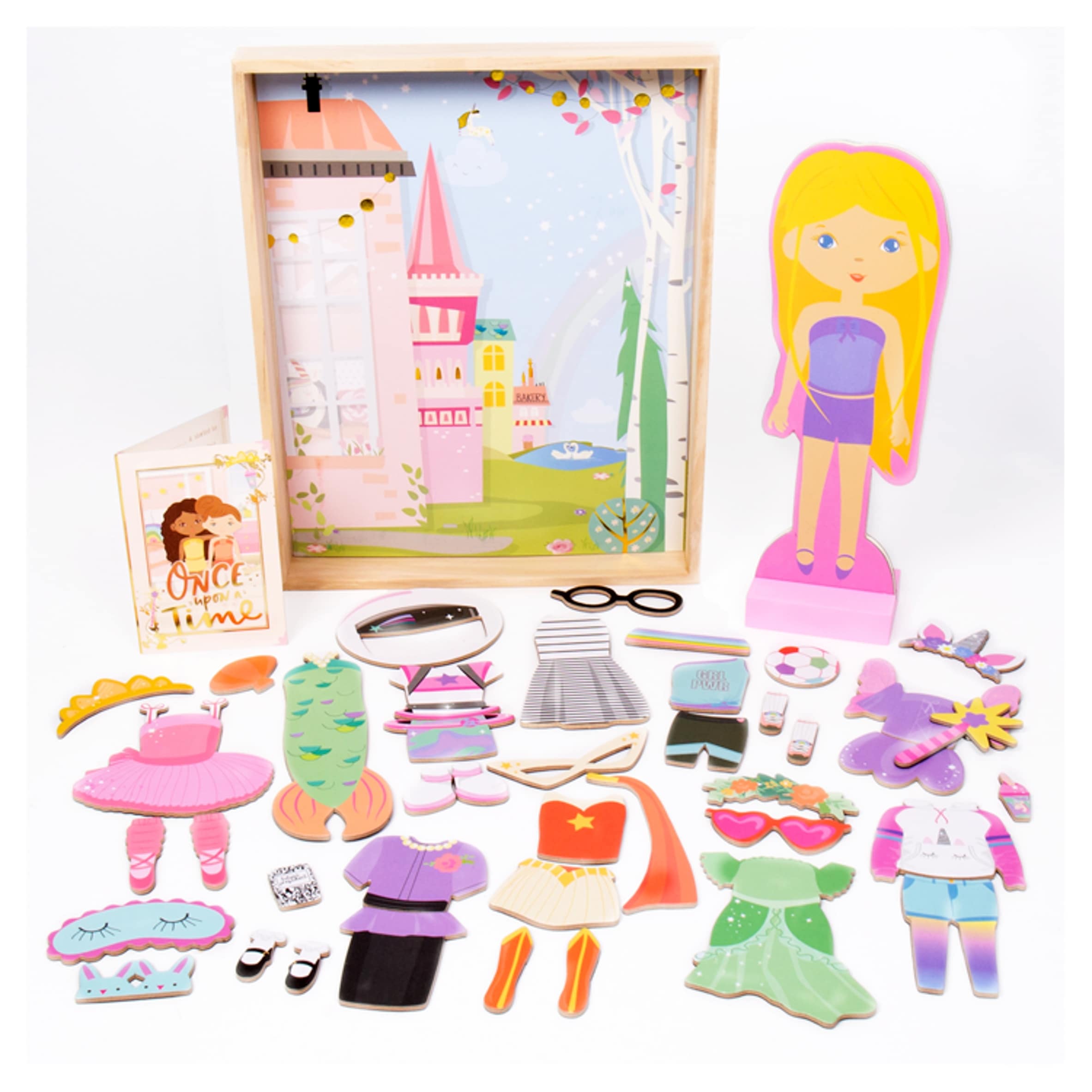 Story Magic Wooden Dress Up Doll thumbnail 2