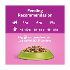 Whiskas 1+ Adult Dry Cat Food Biscuits Lamb 1.9kg thumbnail 5