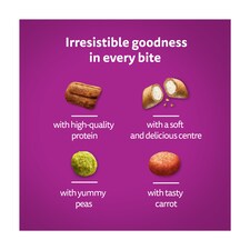 Whiskas 1+ Adult Dry Cat Food Biscuits Tuna 800g thumbnail 4