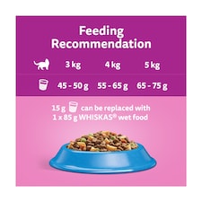 Whiskas 1+ Adult Dry Cat Food Biscuits Tuna 800g thumbnail 5