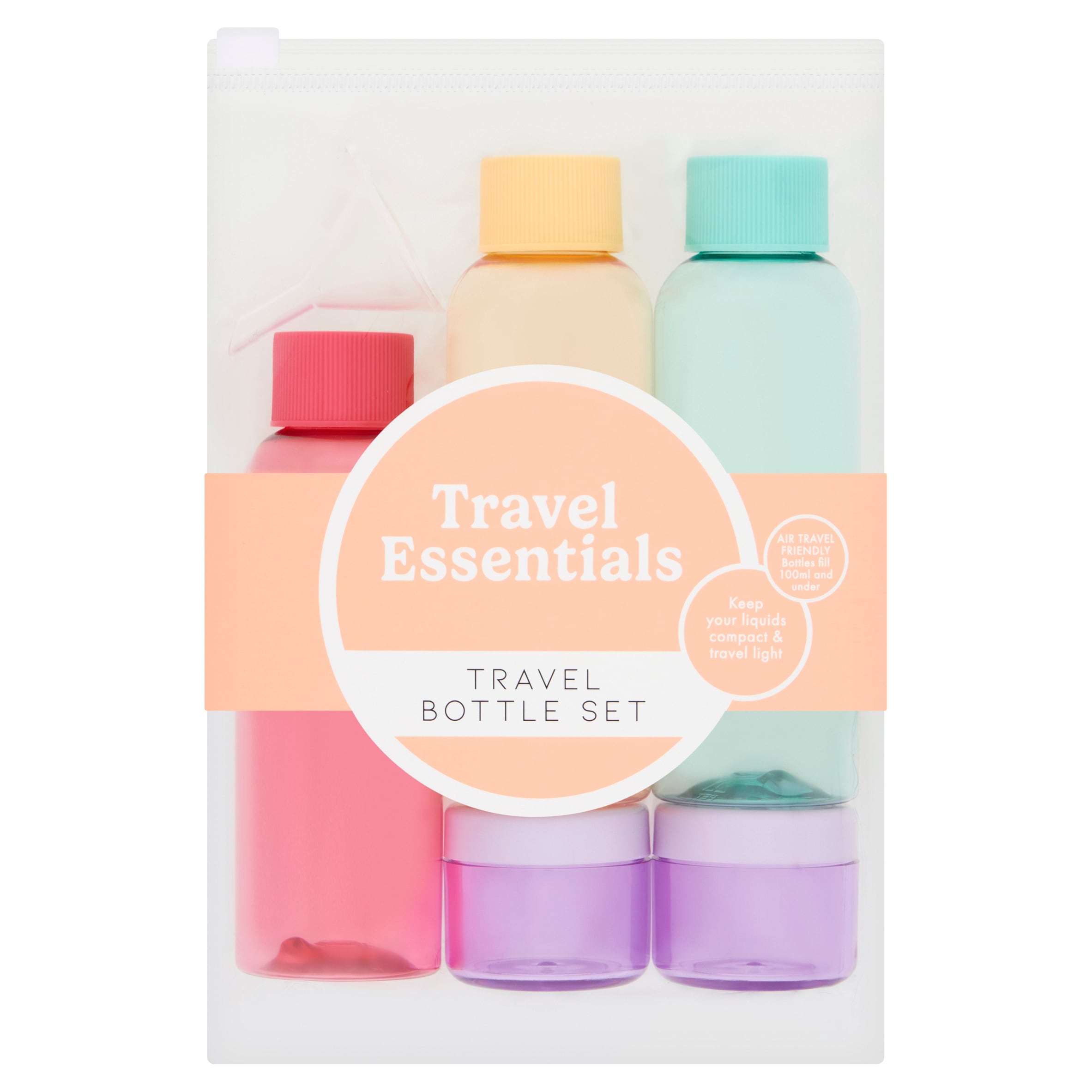 Travel Essentials Travel Bottle Set