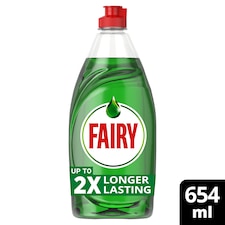 Fairy Original Washing Up Liquid 654Ml