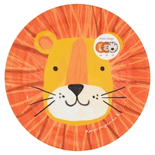 Tesco Safari Animals Plate 10 Pack