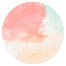 Tesco Watercolour Plate 10 Pack