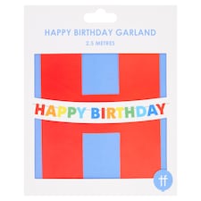 Happy Birthday Banner 2.5Mtr