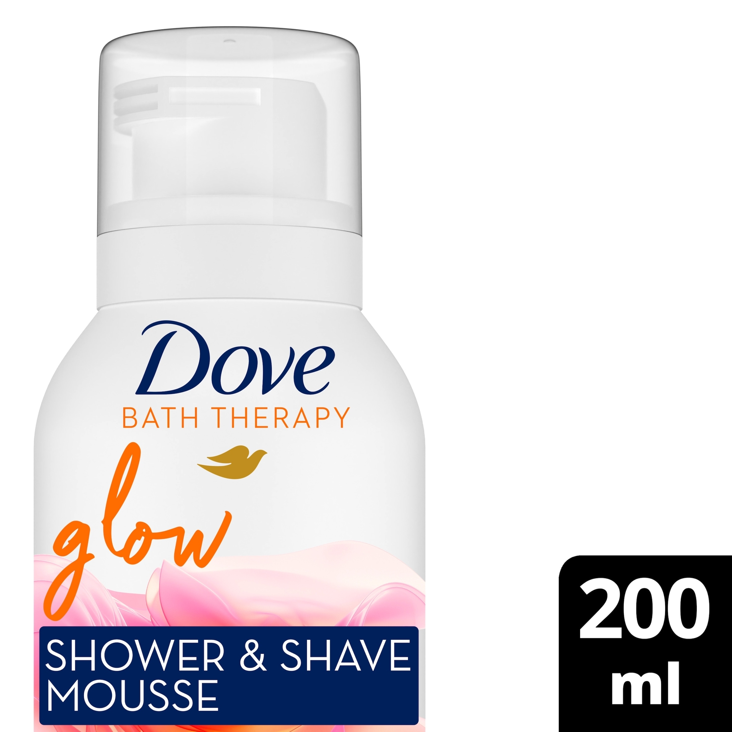 Dove Glow Shower & Shave Mousse Blood Orange & Spiced Rhubarb 200ml