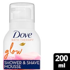 Dove Glow Shower & Shave Mousse Blood Orange & Spiced Rhubarb 200ml