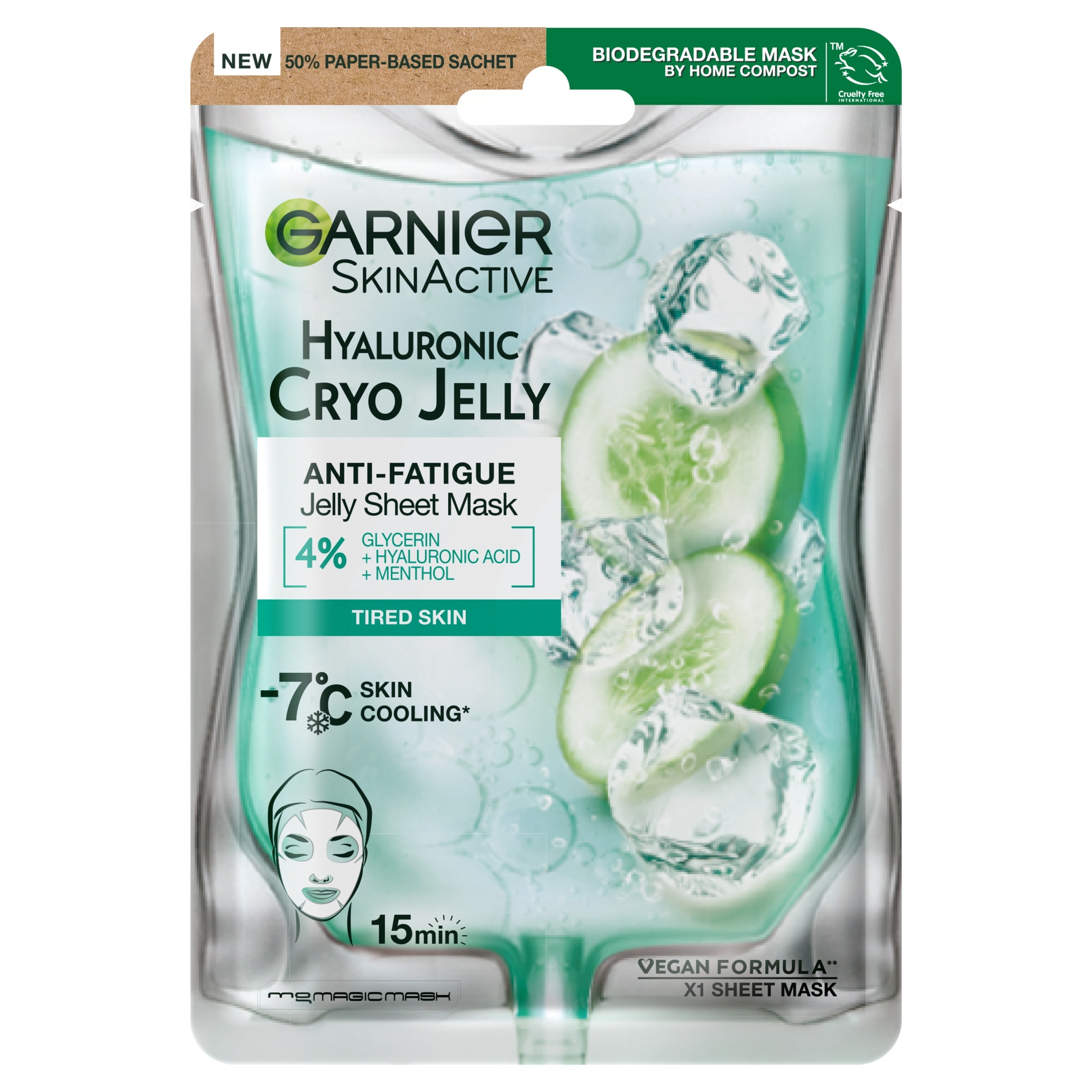 Garnier Hyaluronic Cryo Sheet Mask 27G