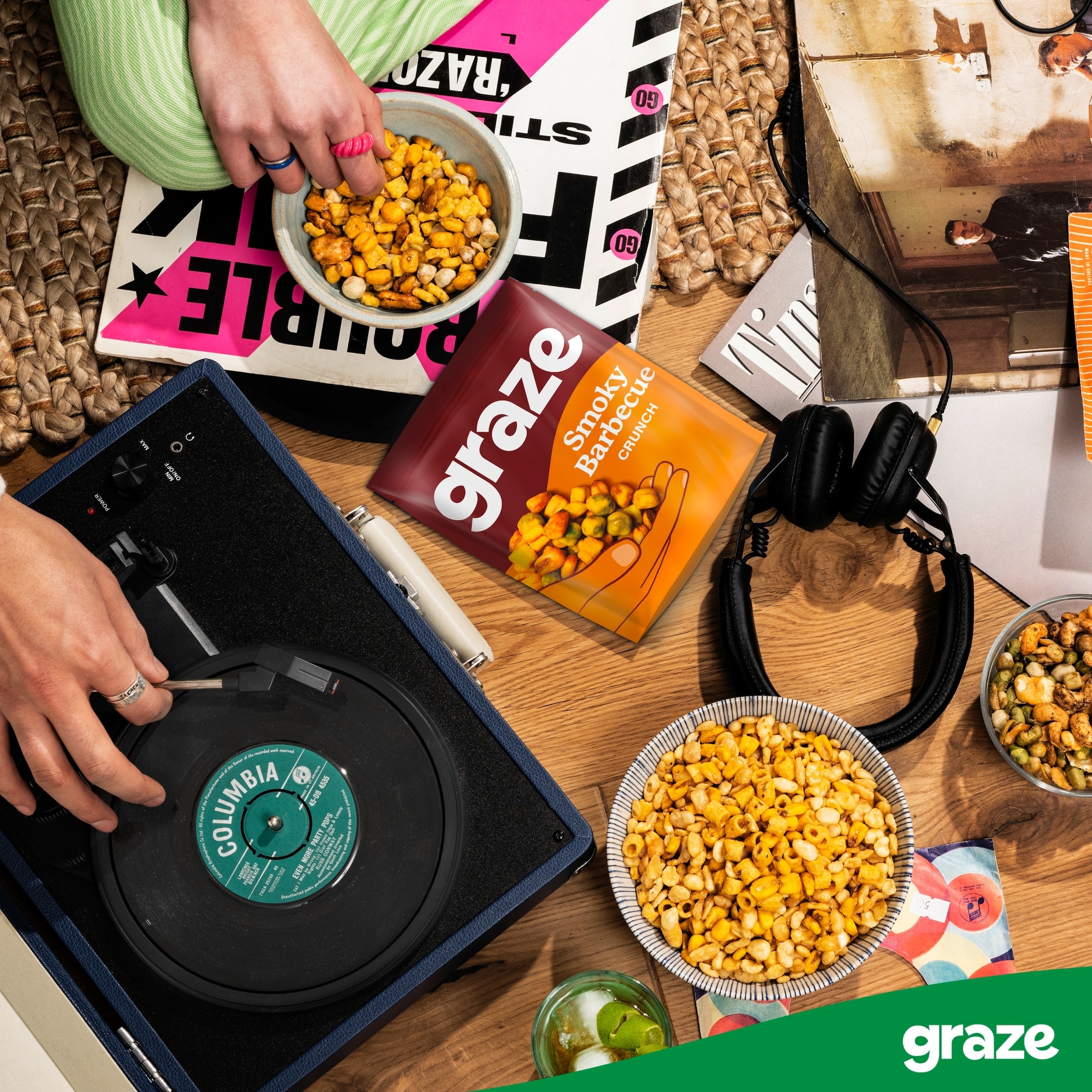 Graze Smoky Barbecue Crunch 100g thumbnail 4