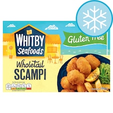 Whitby Seafoods Wholetail Scampi - Gluten Free 200g