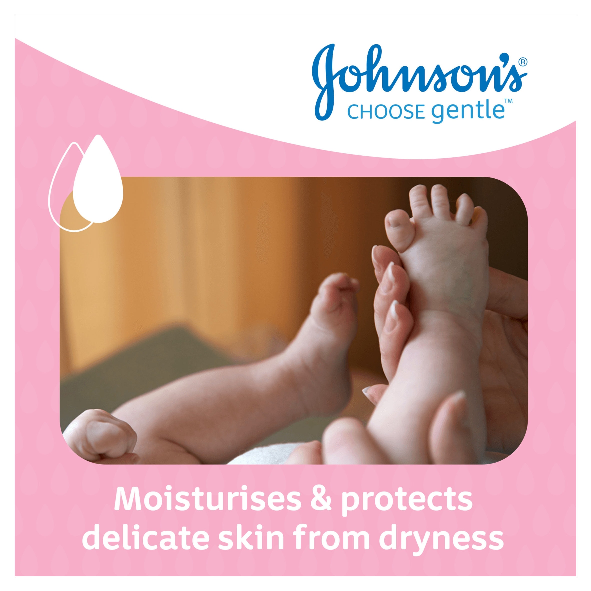 Johnson's Baby Oil 200 ml Moisturising Baby Oil to Protect Delicate Skin thumbnail 2