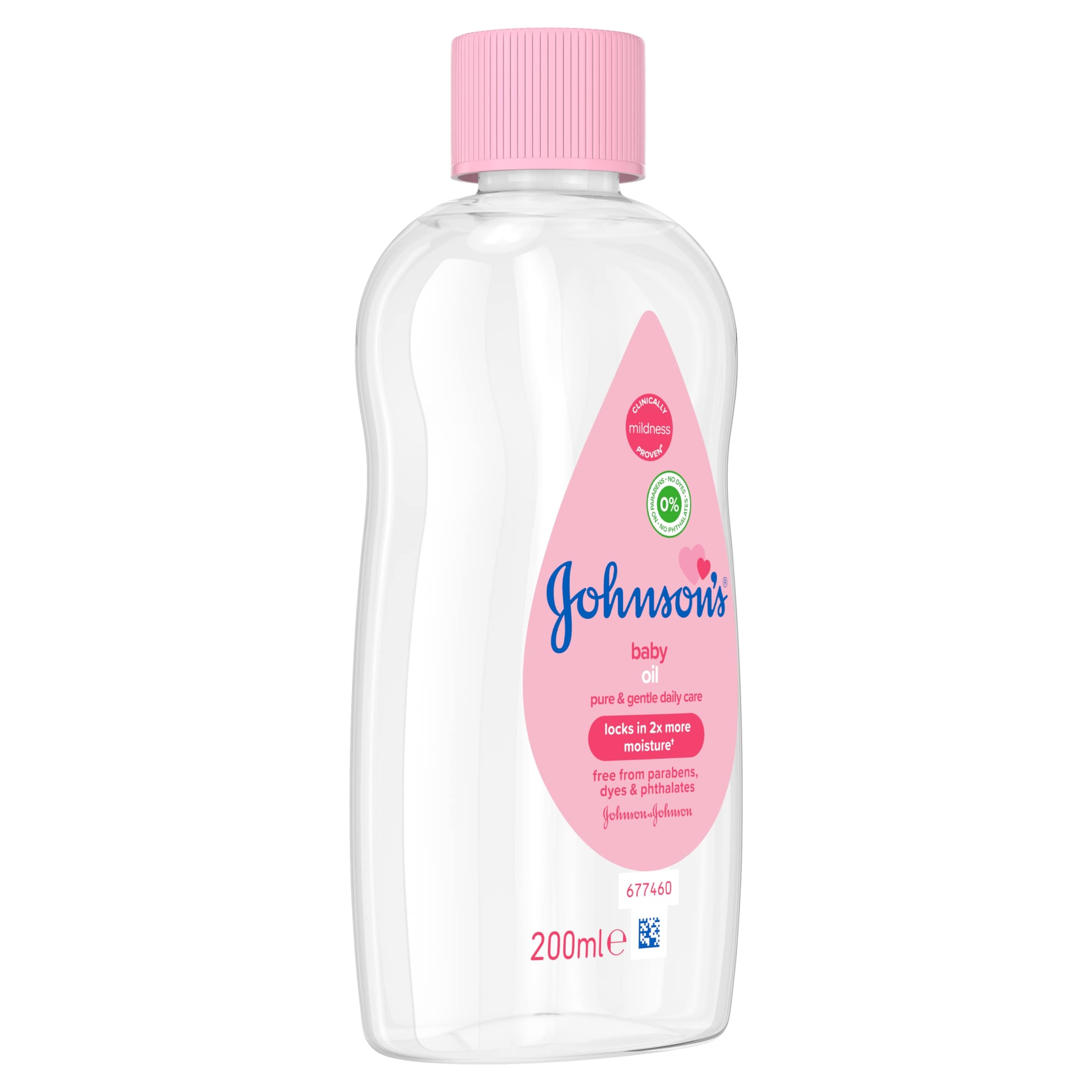 Johnson's Baby Oil 200 ml Moisturising Baby Oil to Protect Delicate Skin thumbnail 5