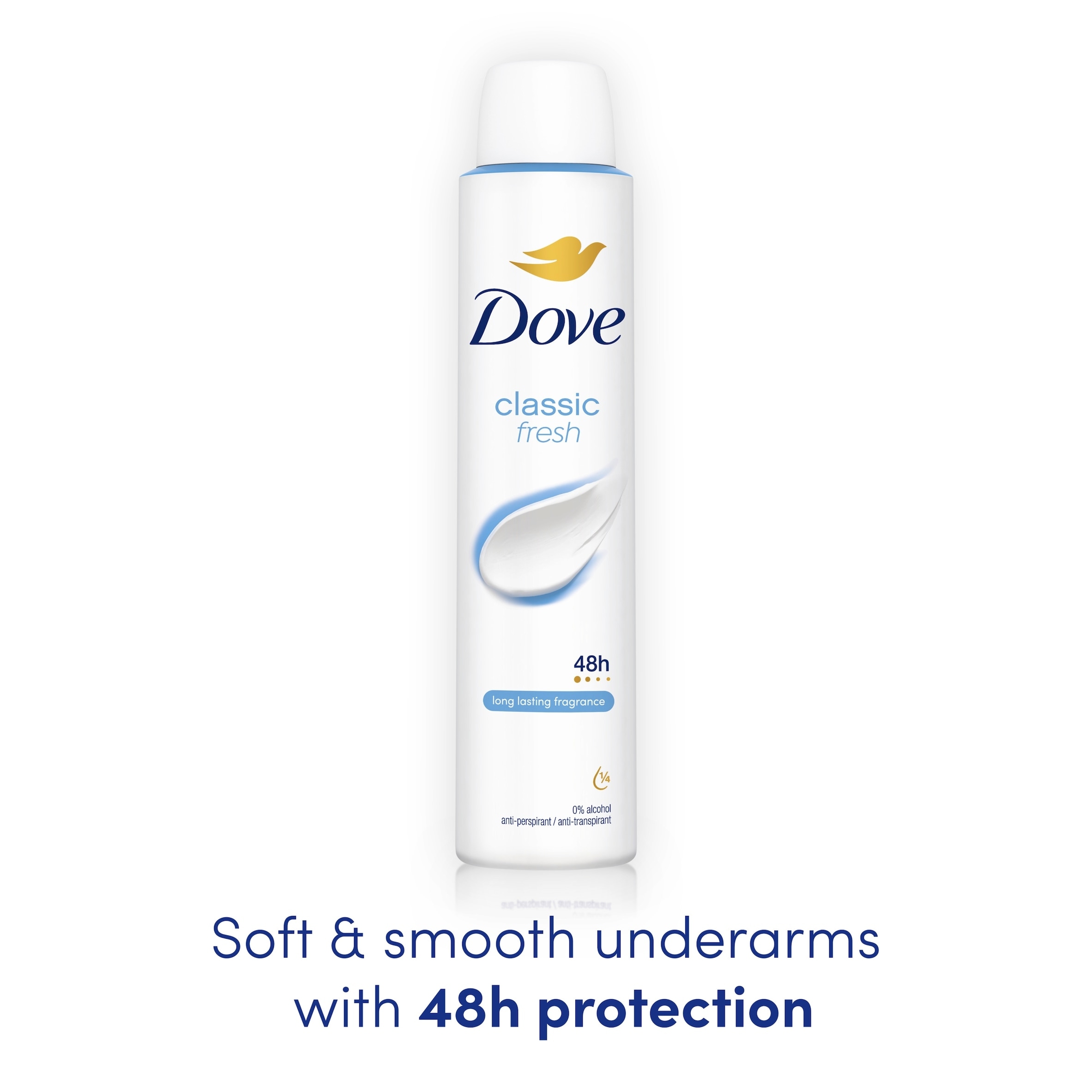 Dove Women Classic 48h Antiperspirant Deodorant 200ml thumbnail 3