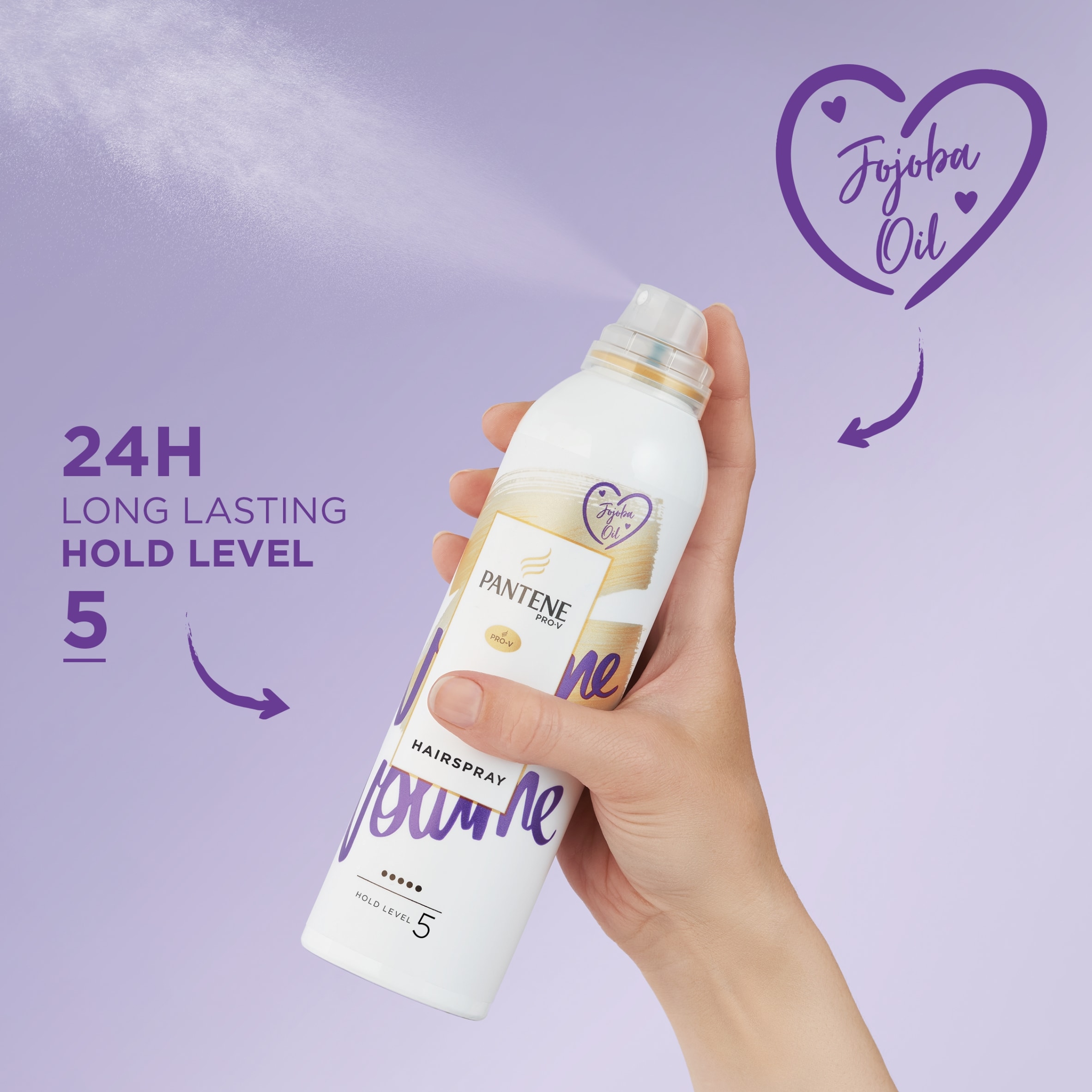 Pantene Perfect Volume Hairspray 250Ml thumbnail 2