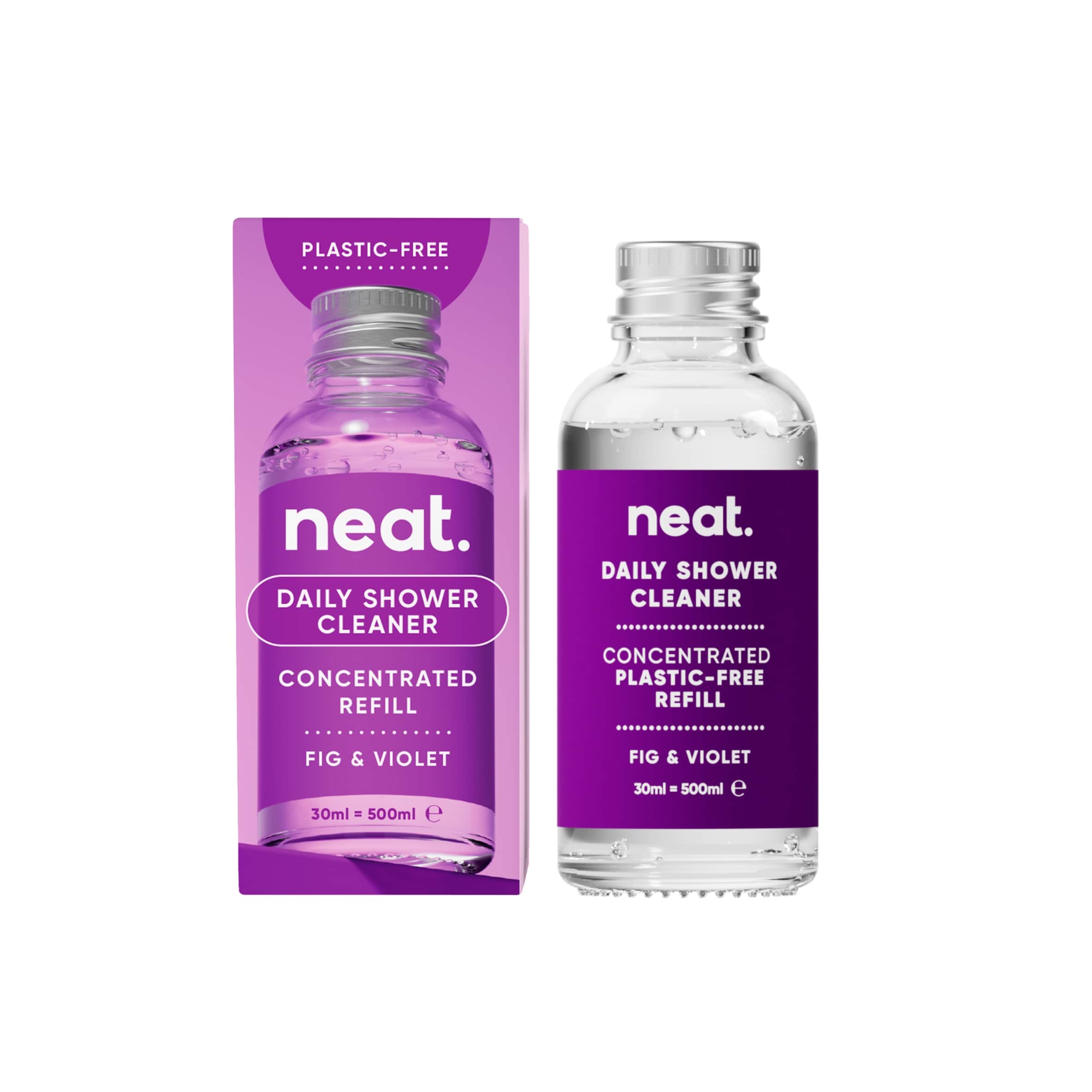 Neat Shower Cleaner Refill Fig & Voilet 30Ml thumbnail 2