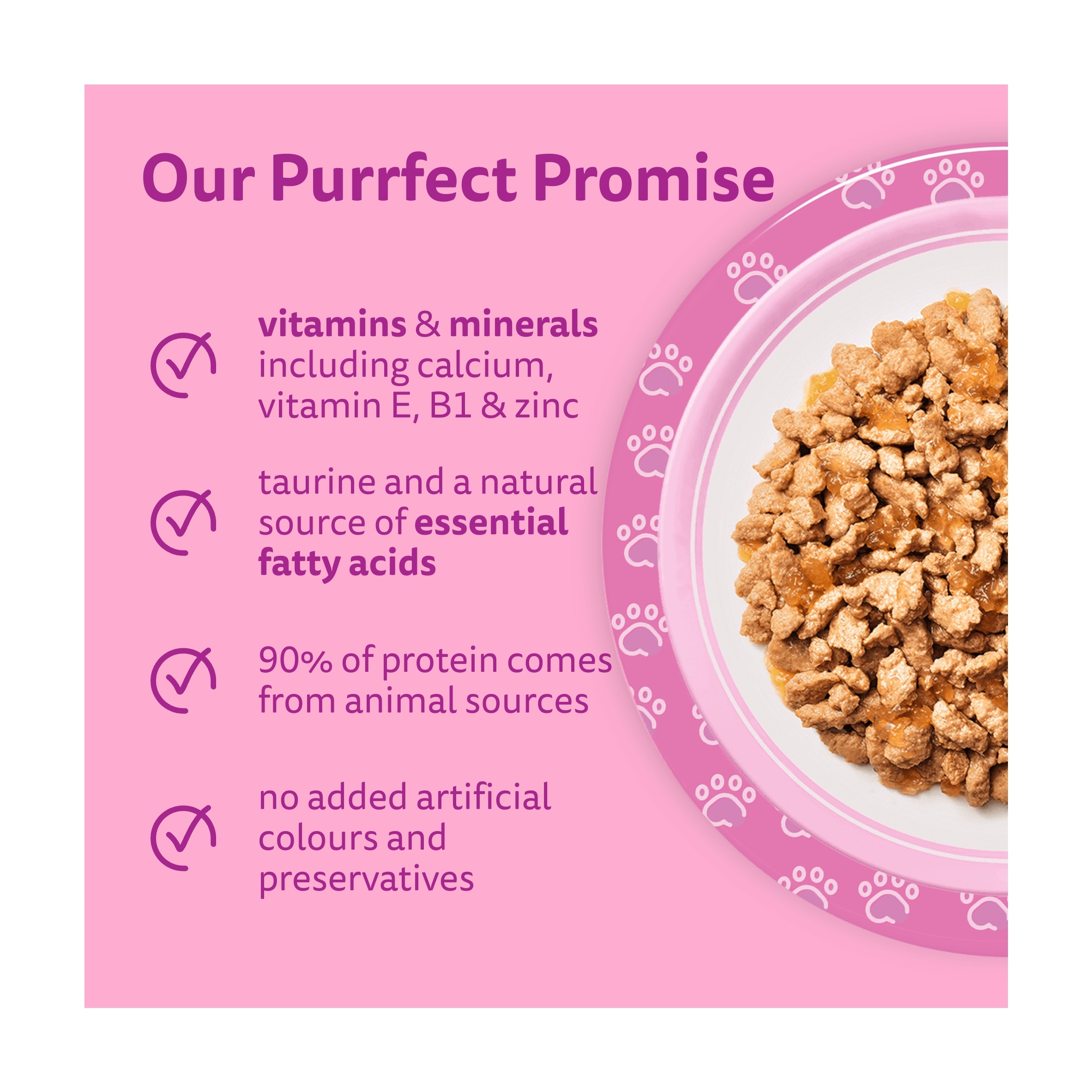 Whiskas Kitten Wet Cat Food Pouches Poultry Feasts In Jelly 12x85g thumbnail 2
