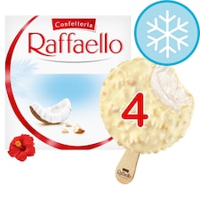 Ferrero Raffaello Ice Cream Sticks 4 X 70Ml