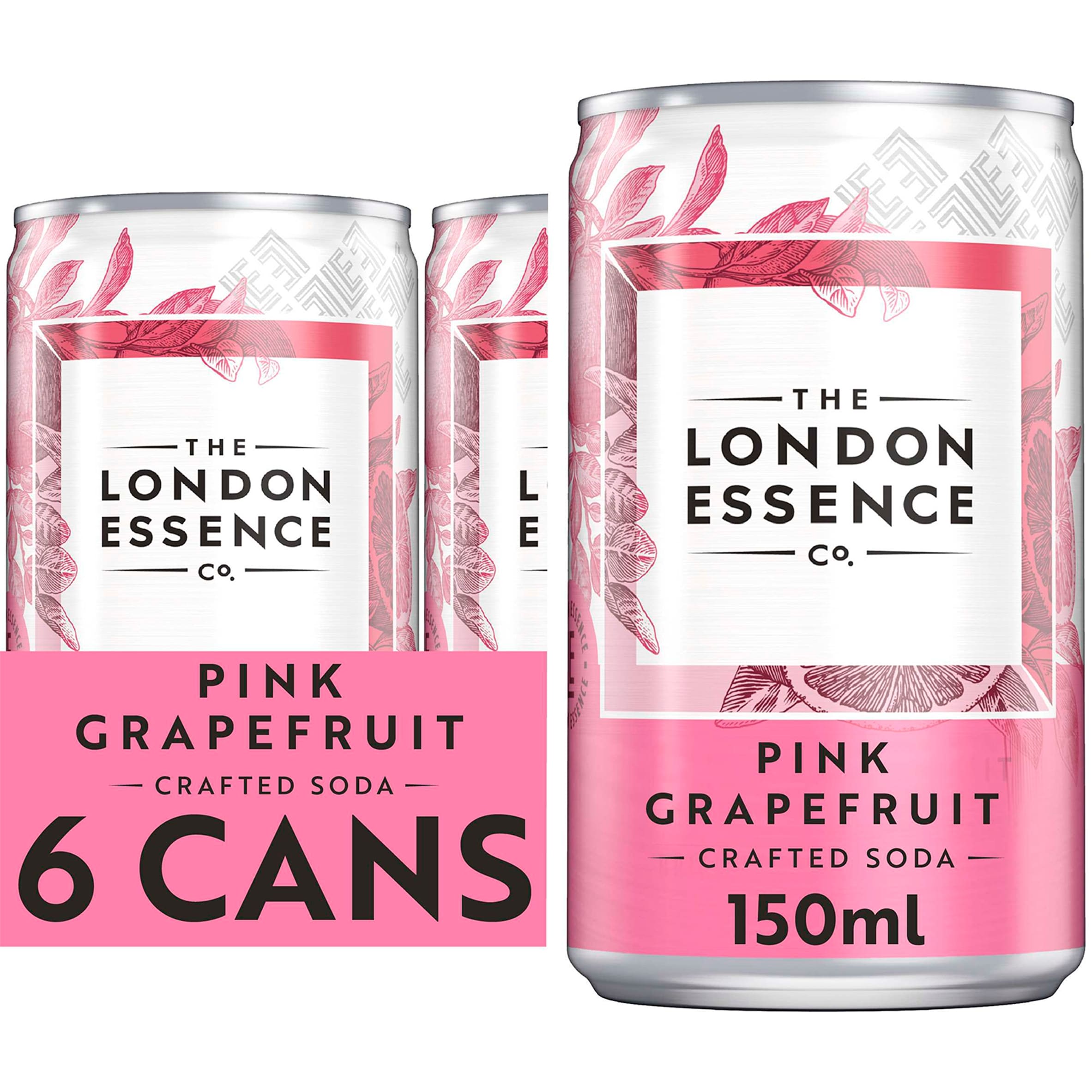 London Essence Co. Pink Grapefruit Cans