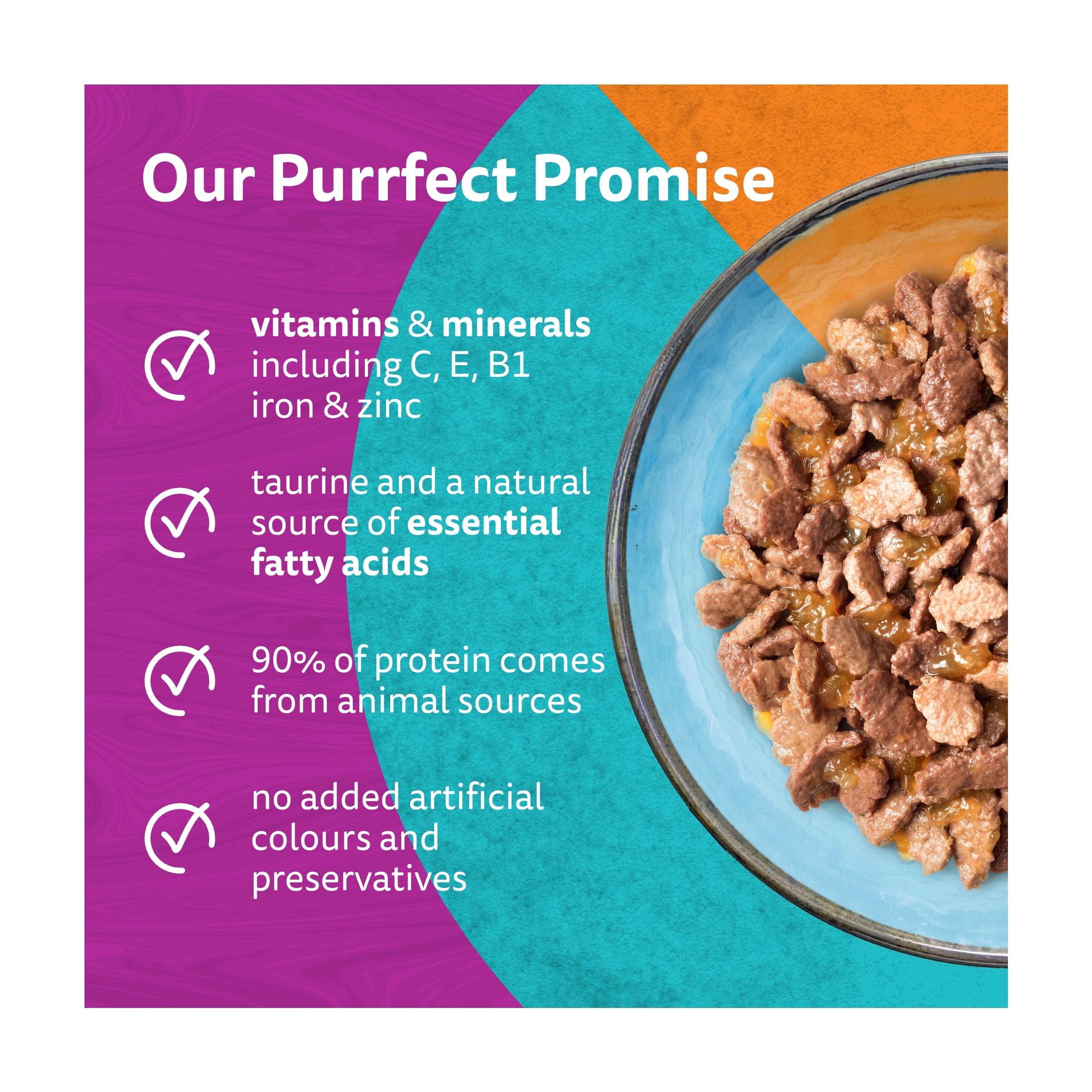 Whiskas Duo Surf & Turf Adult Cat Food Pouches in Jelly 12x85g thumbnail 2