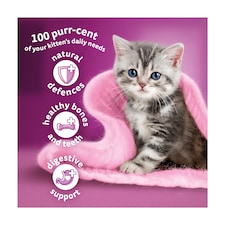 Whiskas Kitten Dry Cat Food Biscuits Chicken 1.9Kg thumbnail 2