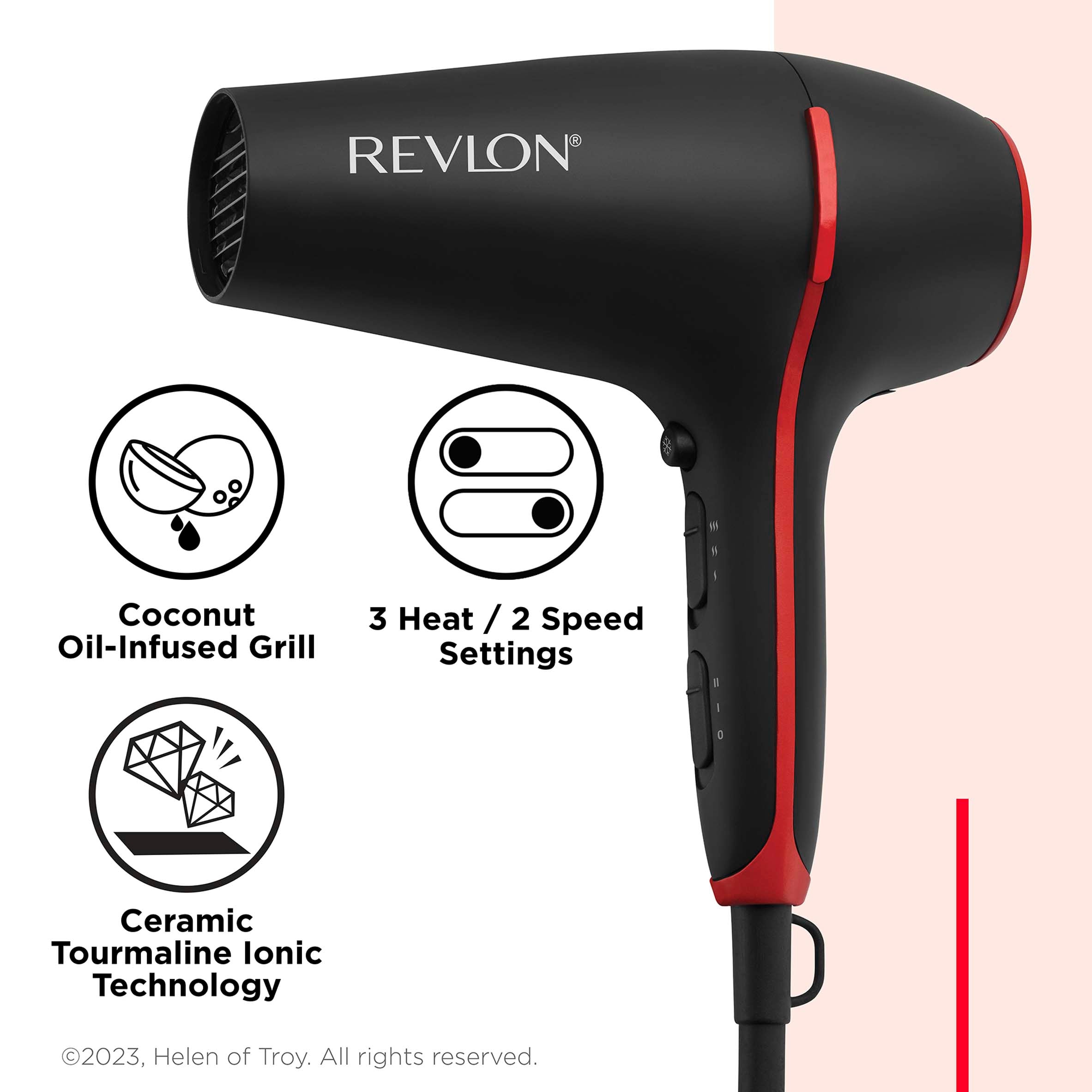 Revlon Smoothstay Coconut Oil Hair Dryer thumbnail 5