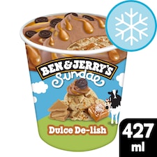 Ben & Jerry's Sundae Dulce De-Lish Ice Cream Tub 427ml